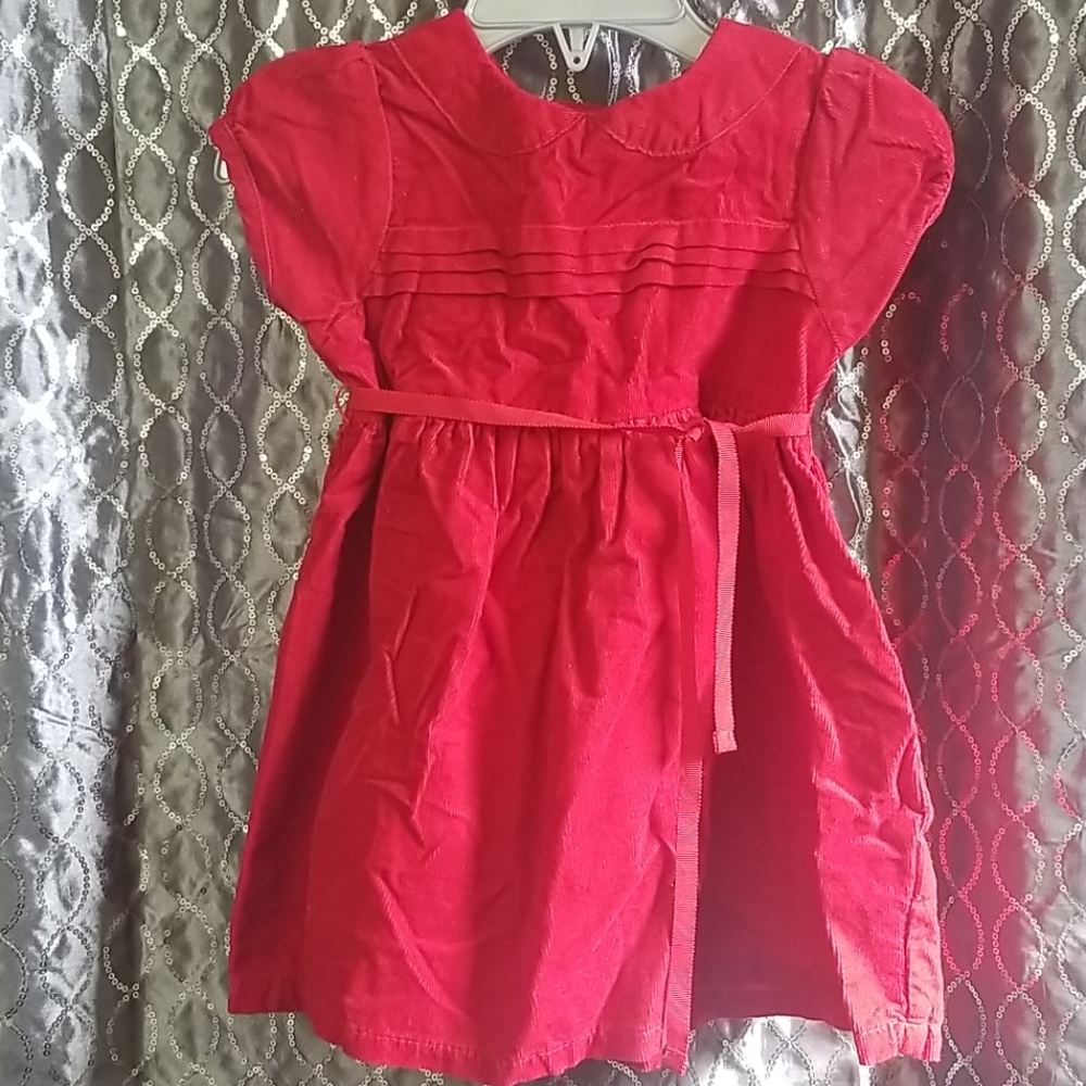 OshKosh B'gosh Red Corduroy Dress